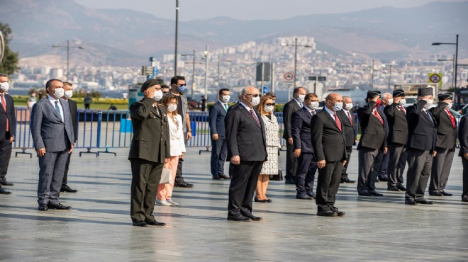 İzmir de Gaziler Günü töreni yapıldı