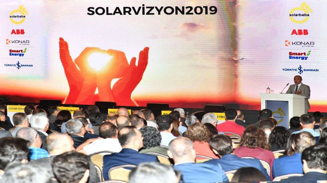 Başkan Soyer den  güneş enerjisi  mesajları!