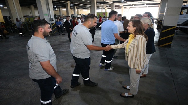 Başkan Yıldız Ünsal'dan bayram buluşmaları
