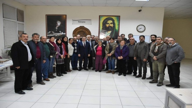 Batur’a Alevi Bektaşi Federasyonundan destek