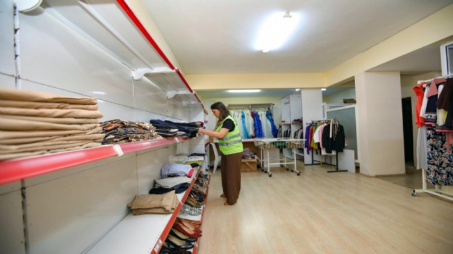 Bayraklı'nın iyilik marketi 3 yılda 12 bin aileye ulaştı