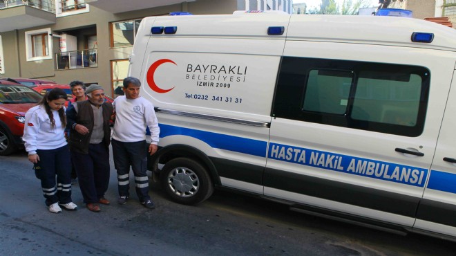 Bayraklı’da 2 bin hastaya ambulans hizmeti