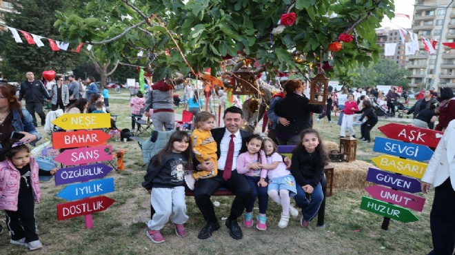 Bayraklı'da Hıdırellez coşkusu yaşandı
