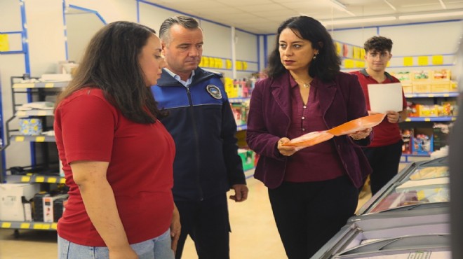 Bayraklı'da marketlere sıkı denetim