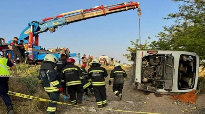 Bayram sabahı otobüs kazası: 1 ölü, 26 yaralı