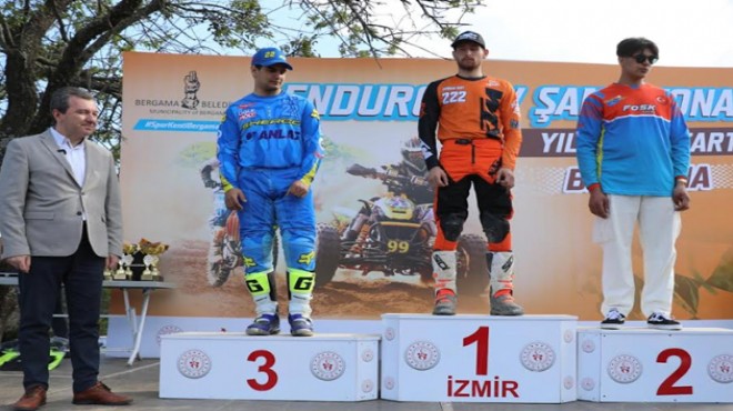 Bergama da Enduro ATV yarışları tamamlandı