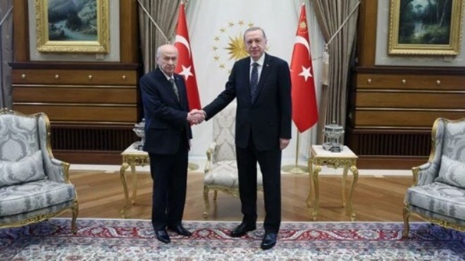 Beştepe de Erdoğan-Bahçeli görüşmesi sona erdi