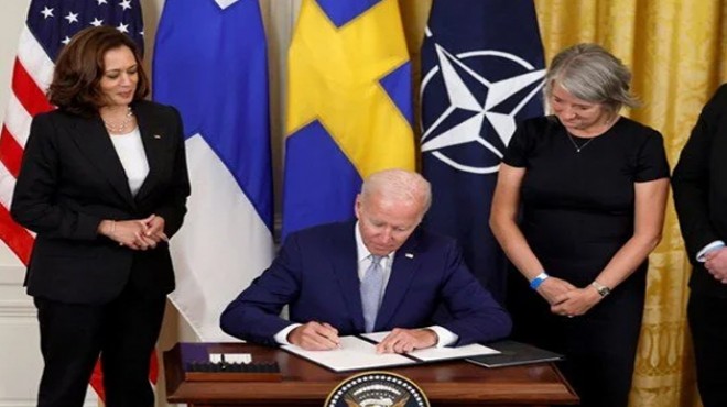 Biden imzayı attı: İsveç ve Finlandiya ya onay