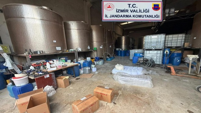 Binlerce litre 'ölüm içkisi' ele geçirildi!