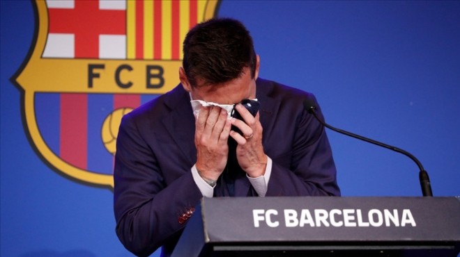 Bir devrin sonu: Messi gözyaşları içinde veda etti