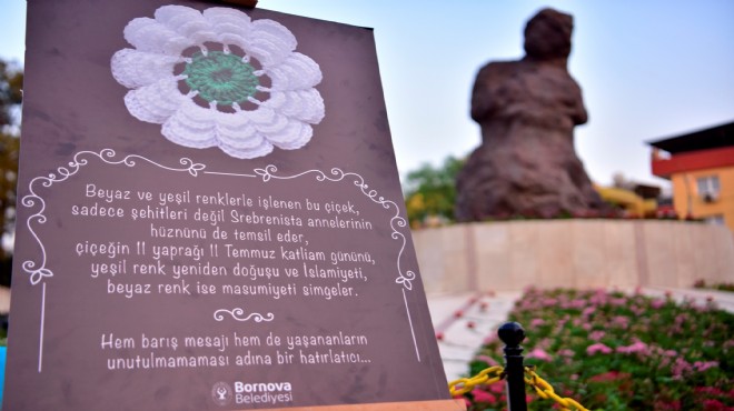 Bornova Srebrenica kurbanlarını andı