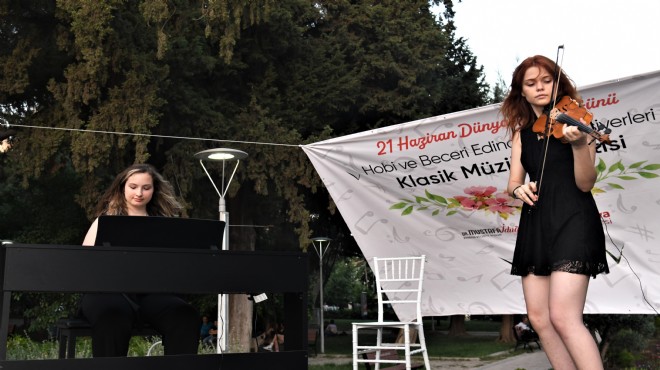 Bornova da Dünya Müzik Günü konseri