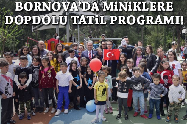 Bornova'da miniklere eğlenceli tatil programı