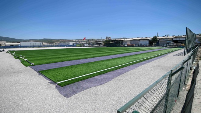 Bornova'da spor tesisleri yenileniyor