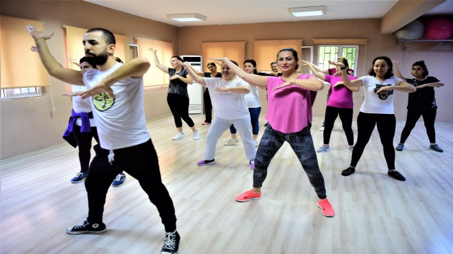 Bornova da zumba ile hem dans hem spor