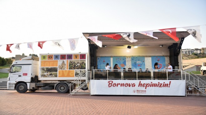 Bornova nın etkinlik TIR ı yola çıktı!