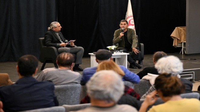 Bornova'da Kent Söyleşileri'nde şiir rüzgarı