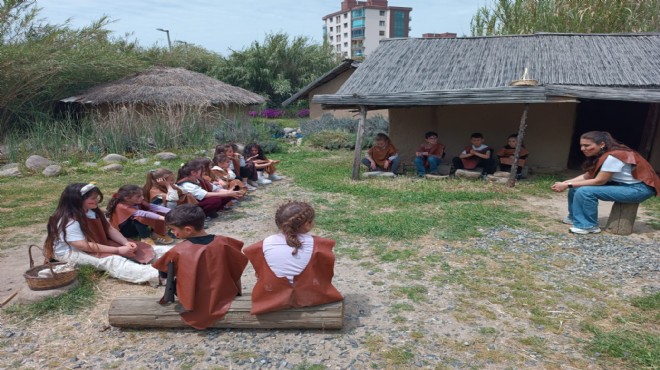 Bornova'da Taş Devri'ne yolculuk!