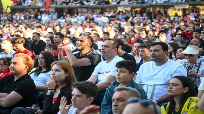 Bornova'da milli heyecan dev ekranlarda olacak!