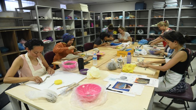 Bornova'da sanat dolu yaz: Hobi atölyeleri başlıyor