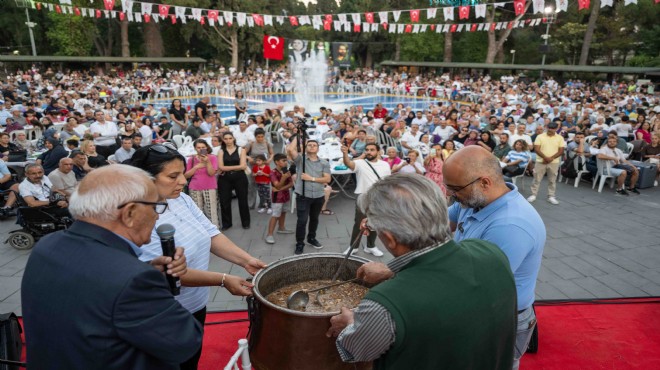 Bornova'da vicdan ve adalet sofrası
