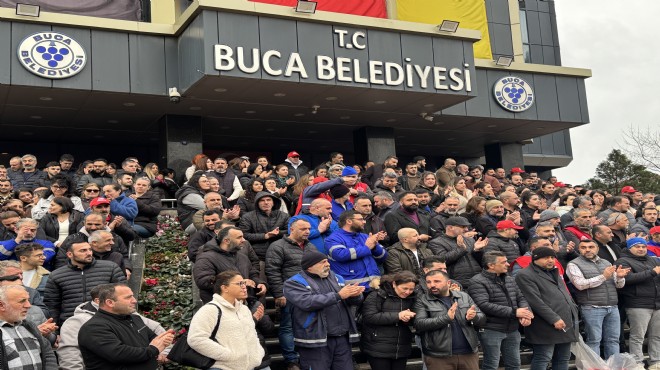Buca'da maaş krizi: İşçiler iş bıraktı!