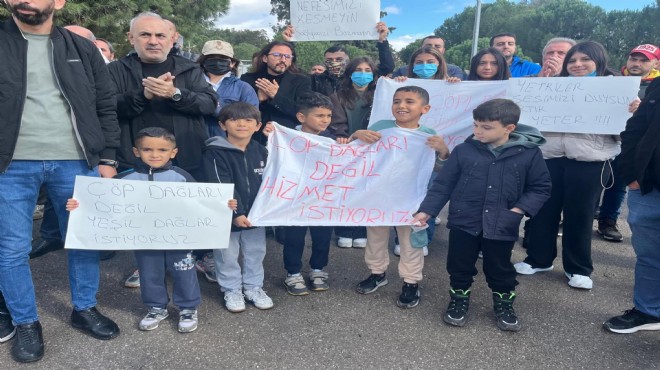 Buca'da mahallelinin çöp tepkisi sürüyor