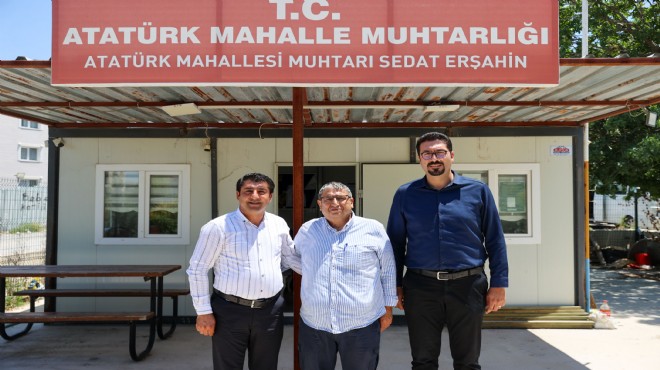 Buca'da Başkan Vekili Benzer sahaya indi