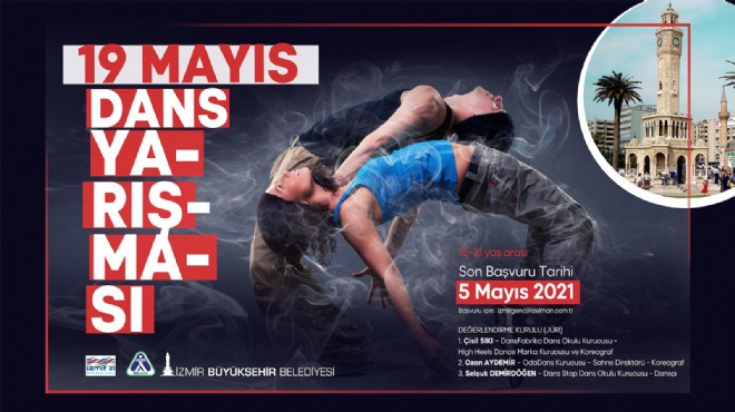 Büyükşehir den 19 Mayıs dans yarışması
