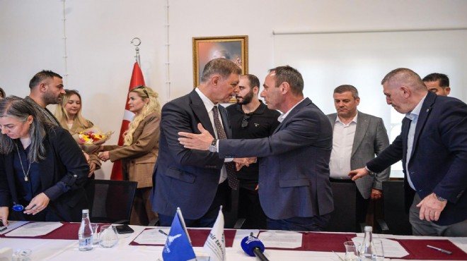 Büyükşehir'de 1 Mayıs öncesi TİS imzası!