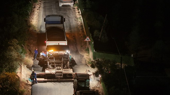 Büyükşehir'den Selçuk'a 15,5 kilometrelik yol hamlesi