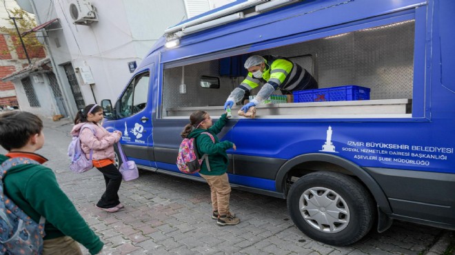 Büyükşehir'den miniklere beslenme paketi!