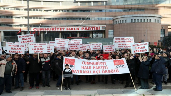 CHP Genel Merkezi önünde  Karabağ  eylemi