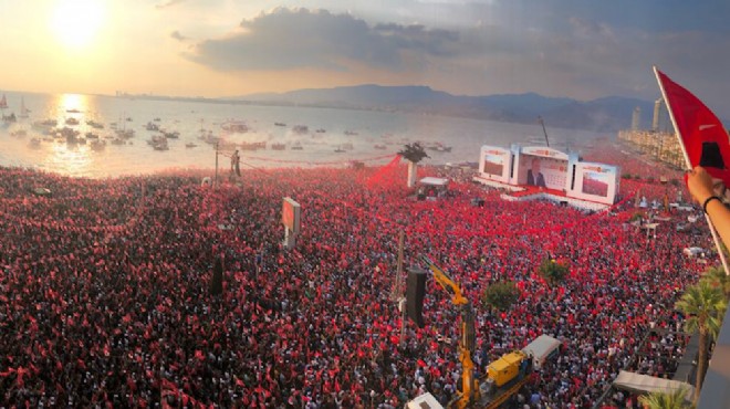 CHP İl Başkanı Yücel den İzmir e tarihi miting teşekkürü: Ancak gözyaşlarıyla...