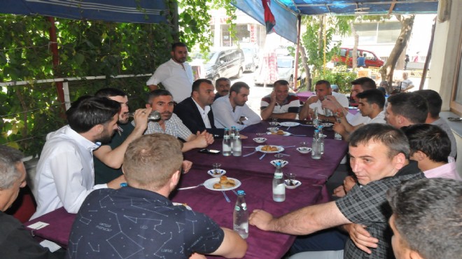CHP İzmir Adayı Arslan a  hemşerileri nden tam destek!