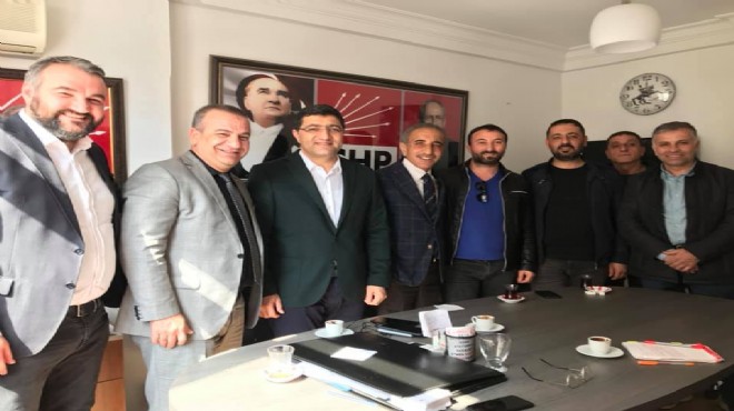 CHP İzmir de 1. Bölge sorumluları hızlı başladı!
