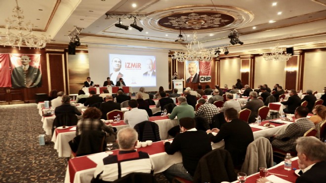 CHP İzmir de başkanlar zirvesi! Gündem sandık: Neler konuşuldu?