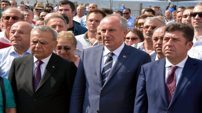 CHP İzmir de flaş karar: İnce ye o tepki disipline gidiyor!
