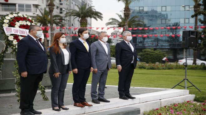 CHP İzmir den 23 Nisan ın 100.yılına özel tören