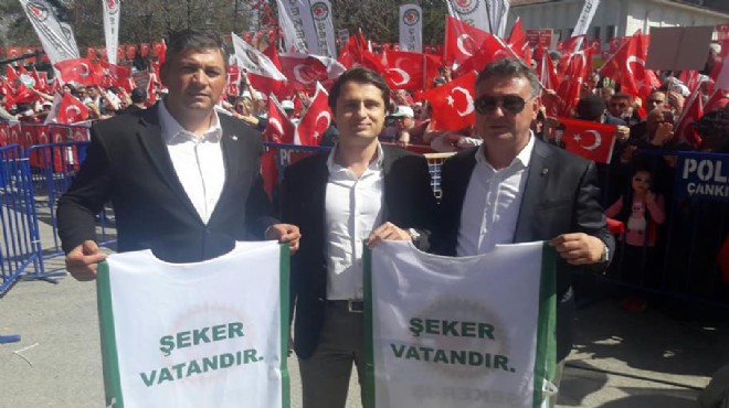 CHP İzmir den Çorum a miting çıkarması