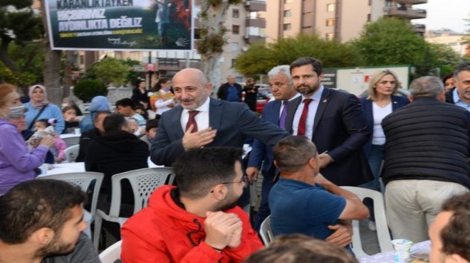 CHP İzmir den depremzedelerle iftar, Öztunç tan iktidara çağrı: Sözünüzü tutun!