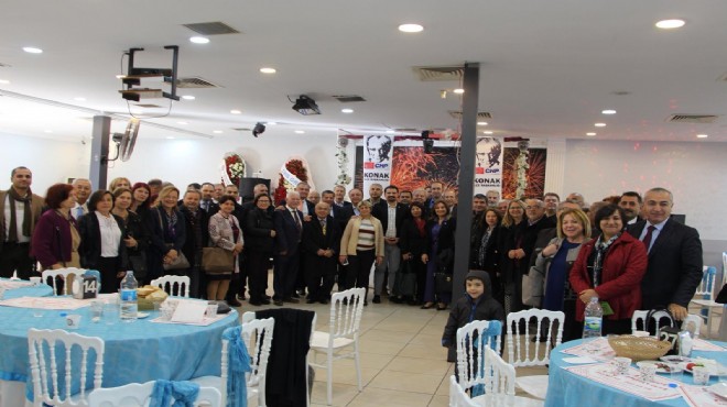 CHP Konak ta aday adayları bir araya geldi: Gruşçu dan birlik beraberlik mesajları