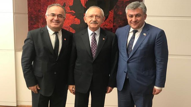 CHP Lideri Kılıçdaroğlu na  İnce  ziyaret