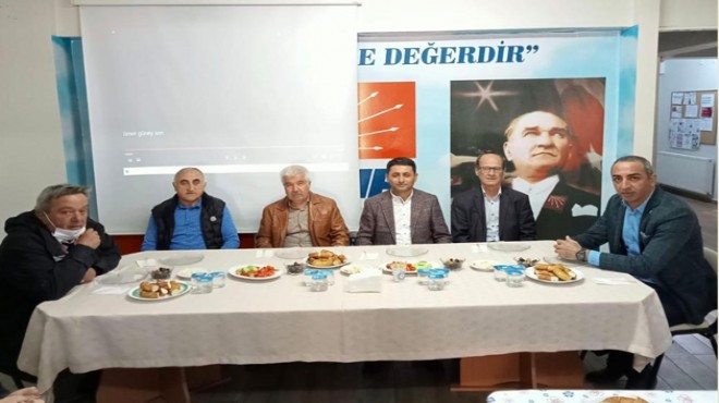 CHP Menemen de  eski başkanlar  zirvesi