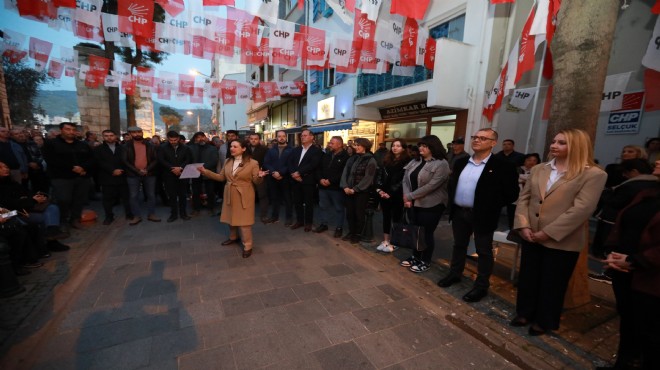 CHP Selçuk ta meclis adayları vitrine çıktı!
