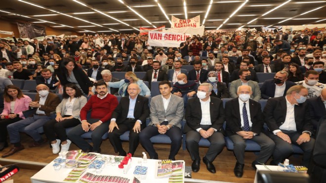 CHP de gençlik kurultayı heyecanı: MYK listesinde İzmir den 2 isim!
