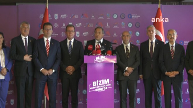 CHP li başkanlardan Soyer e destek, iktidara tepki: İzmir halkına hakaret!