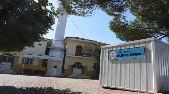 CHP li Bakan duyurdu:  Avludaki konteynerde eğitim de önemli gelişme!