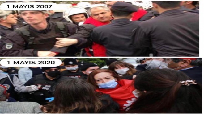CHP li Çam dan iktidara fotoğraflı 1 Mayıs salvosu!