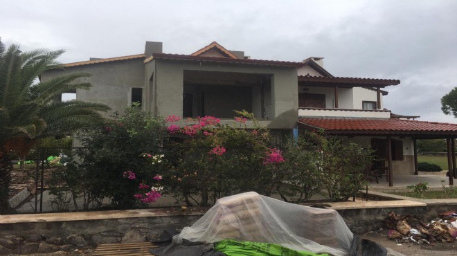CHP li Erdoğdu nun Çeşme deki villası mühürlendi